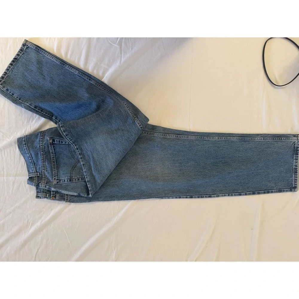 Levi's 569 Loose Straight Jeans Mens 36x32 Blue Denim Relaxed Fit